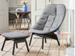 Fauteuil scandinave Uchiwa Quilt