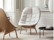 Fauteuil scandinave Uchiwa Quilt