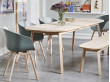 Table de repas scandinave Triangle Leg 200 cm, 6/8 pers