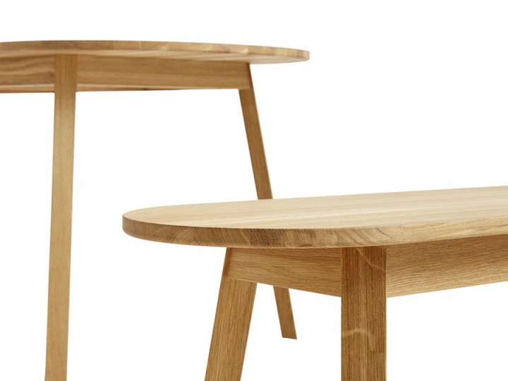 Triangle Leg bench 200 cm | Galerie Møbler