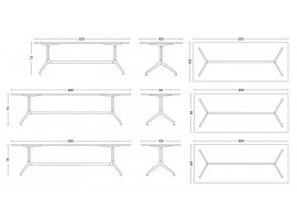 AAT 10 working table. 7 sizes