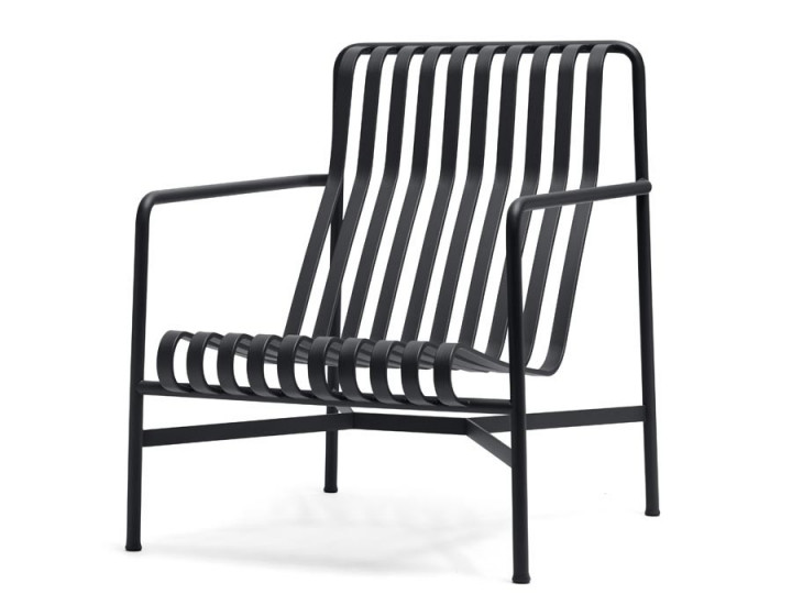 Palissade outdoor lounge chair high