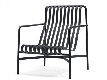 Palissade outdoor lounge chair high