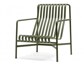 Fauteuil scandinave d'extérieur  Palissade dossier haut