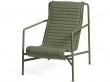 Palissade outdoor lounge chair high