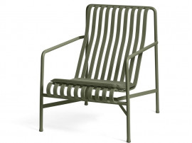 Palissade outdoor lounge chair high