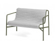 Palissade outdoor dining bench