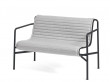 Palissade outdoor dining bench