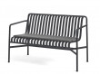 Palissade outdoor dining bench