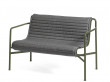 Palissade outdoor dining bench