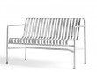 Palissade outdoor dining bench