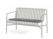 Palissade outdoor dining bench