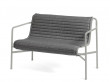 Palissade outdoor dining bench