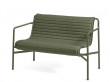 Palissade outdoor dining bench