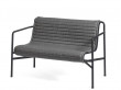 Palissade outdoor dining bench