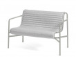 Palissade outdoor dining bench