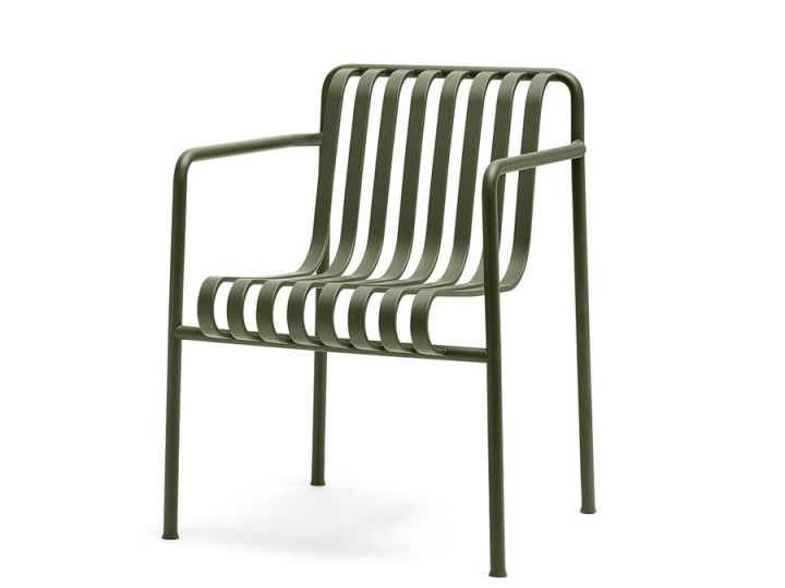 Palissade outdoor dining arm chair