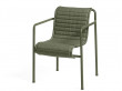 Palissade outdoor dining arm chair