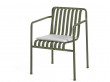 Palissade outdoor dining arm chair