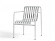 Palissade outdoor dining arm chair hot galvanized