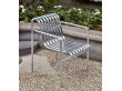 Palissade outdoor dining arm chair hot galvanized