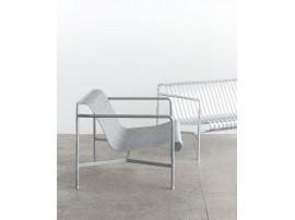 Palissade outdoor lounge chair low hot galvanized