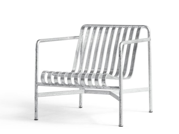 Palissade outdoor lounge chair low hot galvanized