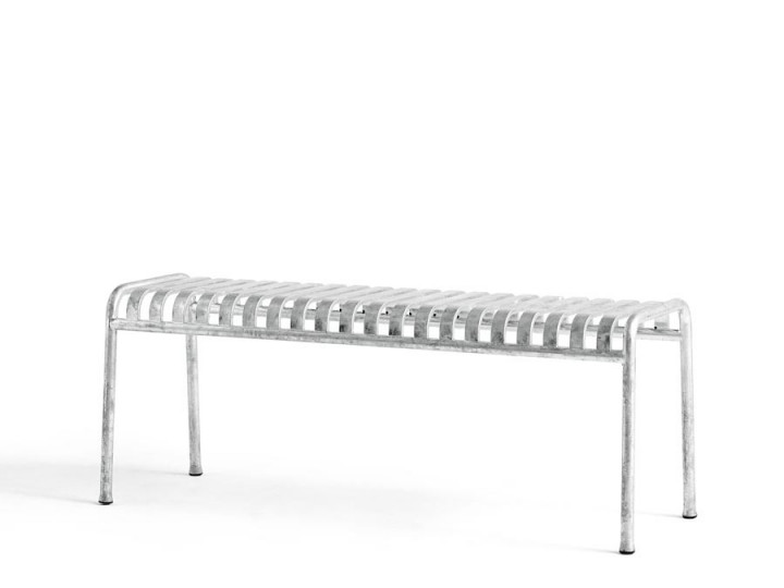 Banc d'extérieur scandinave Palissade Hot Galvanisé 