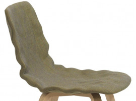 Chaise scandinave modèle Dent Dressed B504D Wood. 