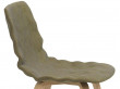 Chaise scandinave modèle Dent Dressed B504D Wood. 