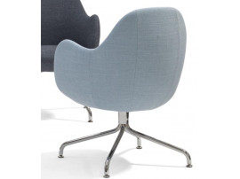 Fauteuil de conférence scandinave modèle Wilmer O57CS pivotant