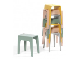 Tabouret scandinave modèle Bimbo couleur, 10 coloris