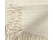 Twist throw, 130 x 200cm. 100% eco lambs wool.