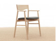 Magrethe armchair in oak