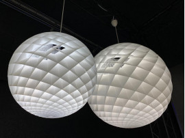 White Patera pendant lamp, 3 sizes