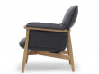 Fauteuil scandinave modèle E015 "Embrace". Edition neuve. 