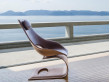 Mid-Century modern scandinavian chair model TA001P "Dream chair" by Tadao Ando.