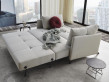 Kub Wood 160  sofa bed, with arms