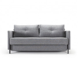 Kub Wood 160  sofa bed, with arms