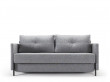 Kub Wood 160  sofa bed, with arms