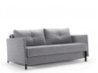 Kub Wood 160  sofa bed, with arms