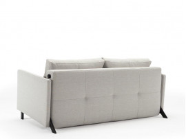 Kub Wood 160  sofa bed, with arms