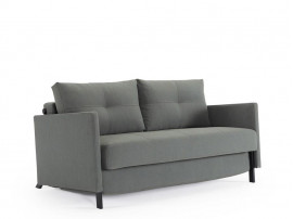 Kub Wood 140  sofa bed with arms