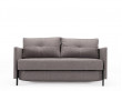 Kub Wood 140  sofa bed with arms