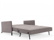 Kub Wood 140  sofa bed with arms