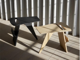 Magazine Table model 6500 black laquered by Jens Risom for Fredericia. New edition.