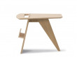 Table basse porte-revues scandinave modèle 6500 chêne naturel. Edition neuve