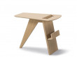 Table basse porte-revues scandinave modèle 6500 chêne naturel. Edition neuve