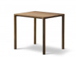 Piloti square coffe table. 4 dimensions, 3 finishes, 2 heights