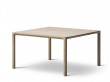 Piloti square coffe table. 4 dimensions, 3 finishes, 2 heights